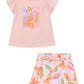 MAYORAL PINK T SHIRT & SKORT SET 3.007/3.096
