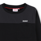 HUGO BLACK BOYS TRACKSUIT G00449/G00477