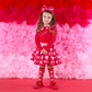 A DEE LARA RED HEART DRESS W251701