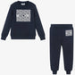 MOSCHINO NAVY TRACKSUIT HOK03E