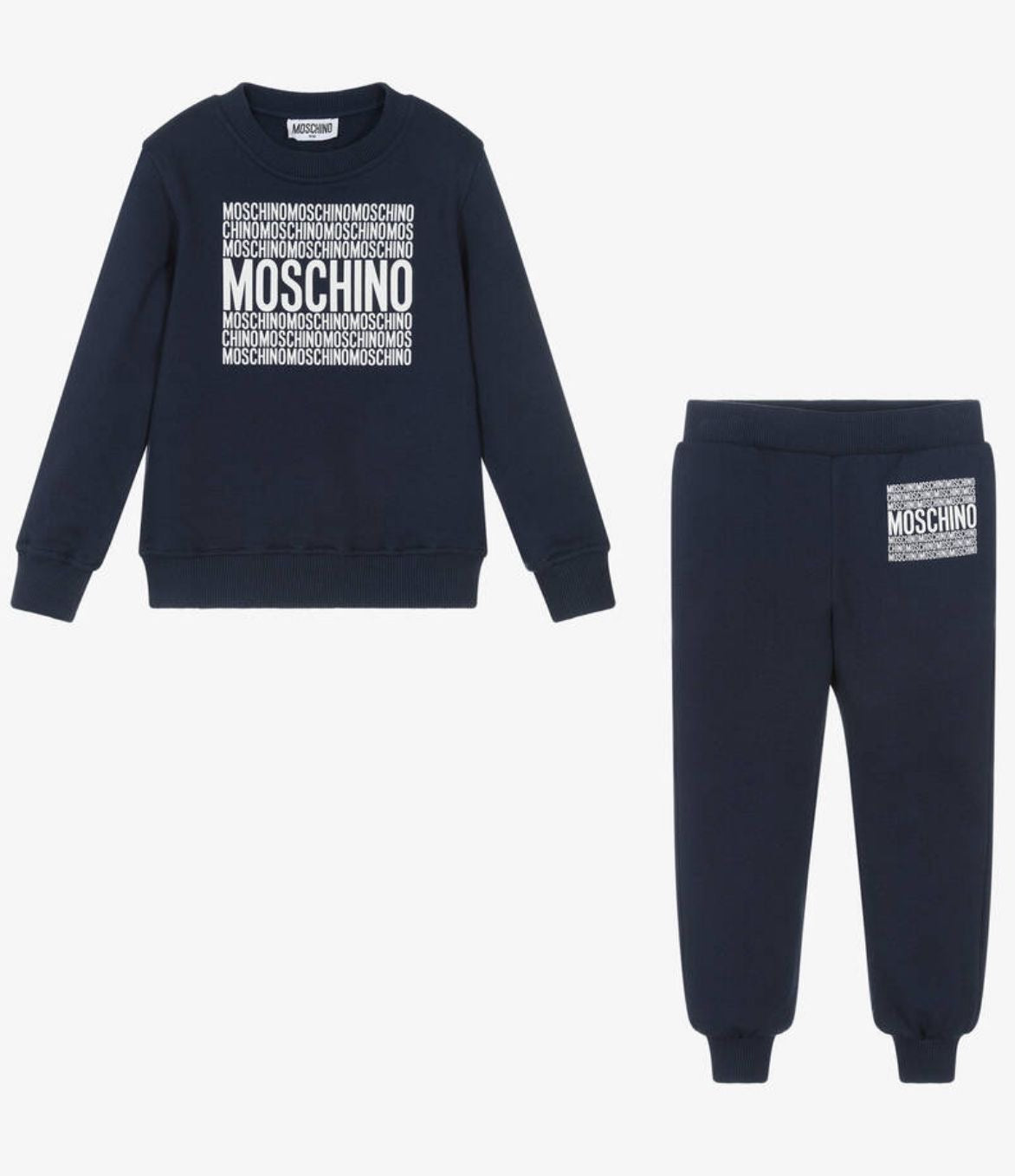 MOSCHINO NAVY TRACKSUIT HOK03E