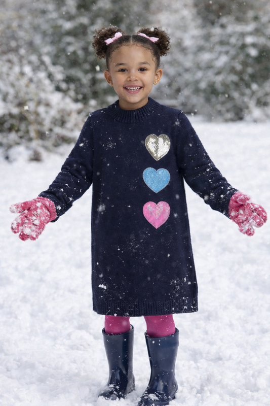 BILLIEBLUSH NAVY DRESS U20497