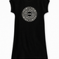 MOSCHINO GIRLS BLACK DRESS HBV0EA