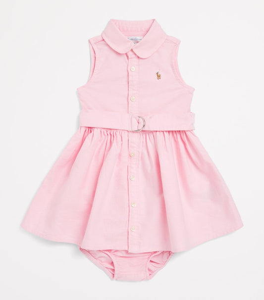 RALPH LAUREN BABY/TODDLER PINK DRESS 905800