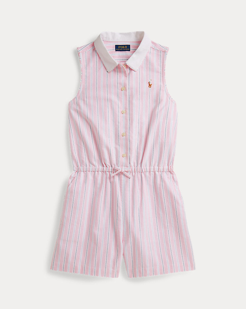 RALPH LAUREN GIRL PINK/BLUE PLAYSUIT 11846001