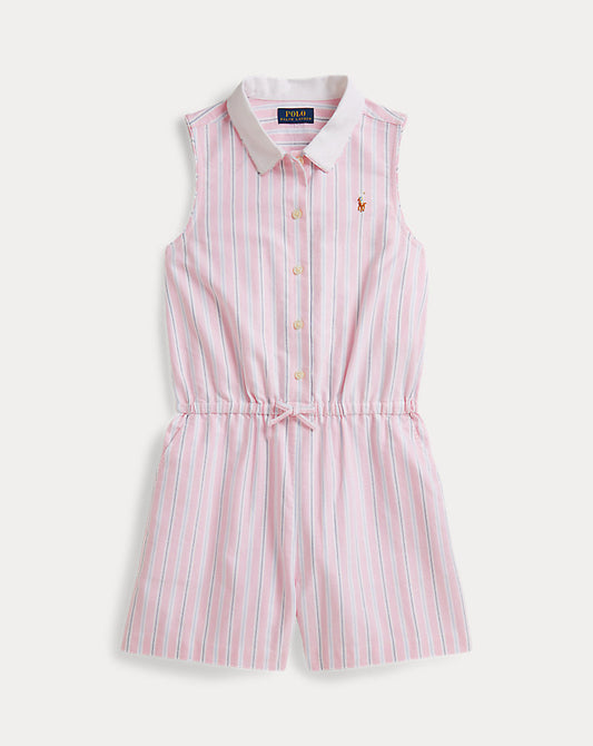 RALPH LAUREN GIRL PINK/BLUE PLAYSUIT 11846001