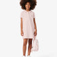 LACOSTE GIRLS/TEEN SALMON POLO DRESS 347066-NA5