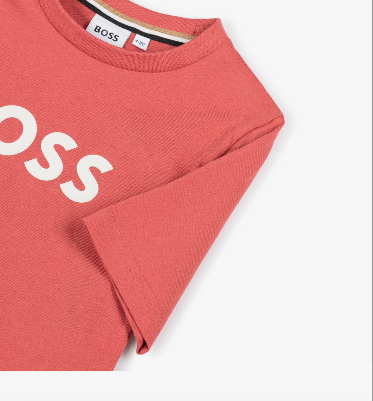 BOSS BOYS RASBERRY T SHIRT J52711