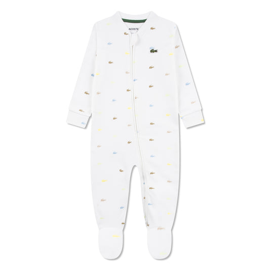 LACOSTE BABY WHITE ALL IN ONE 547357