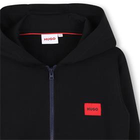 HUGO BOYS BLACK TRACKSUIT G01181/G01182
