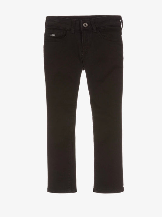 EMPORIO ARMANI BOYS BLACK JEANS