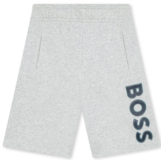 Boss Grey Marl Jersey Shorts