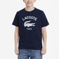 LACOSTE NAVY CROCODILE T SHIRT TJ3003