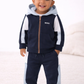 BOSS BOY NAVY BABY/TODDLER TRACKSUIT SET J52447/J52429
