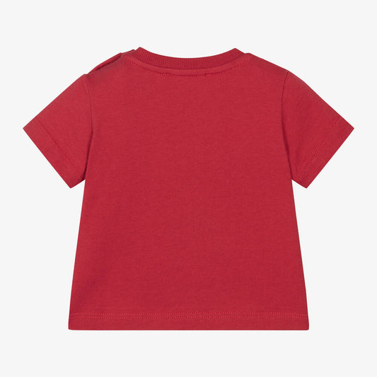 MOSCHINO BABY/TODDLER RED T SHIRT M7M032