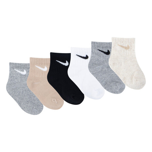 NIKE SWOOSH TODDLER 6PK SOCKS NN0641