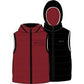 BOSS BOYS RED REVERSIBLE PUFFER JACKET J52395