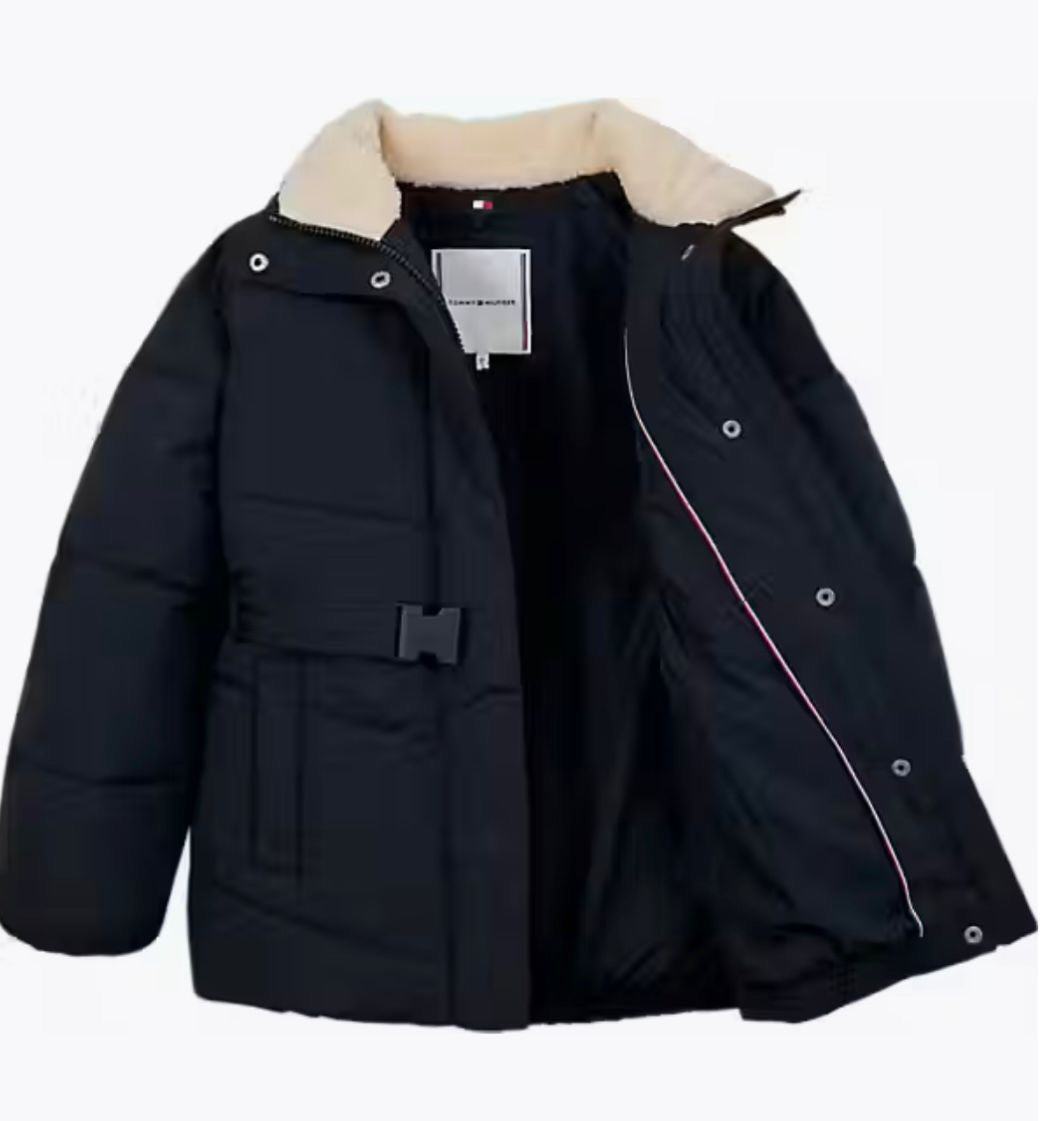 TOMMY HILFIGER GIRLS MID LENGTH COAT