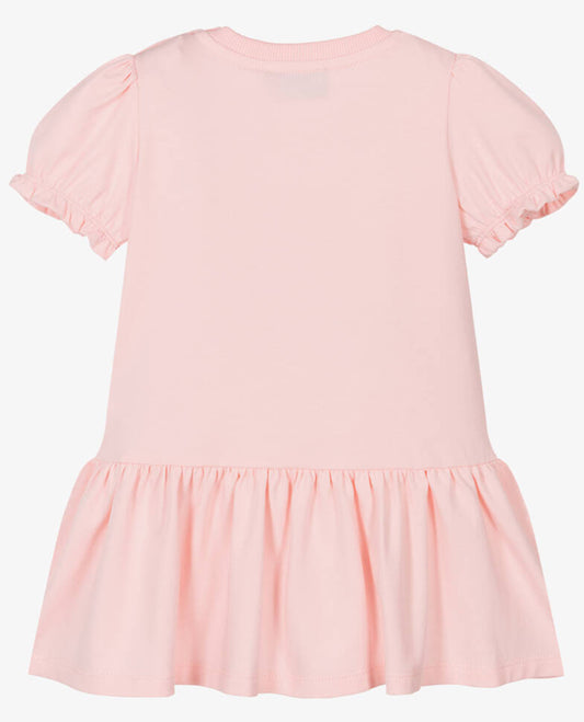 MOSCHINO BRIGHT PINK BABY/TODDLER DRESS MDV0C7