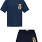 MOSCHINO NAVY BEAR SWIM SHORTS SET HPM050-HRL01C