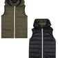 BOSS BOY OLIVE GREEN BODY WARMER/GILET J53436
