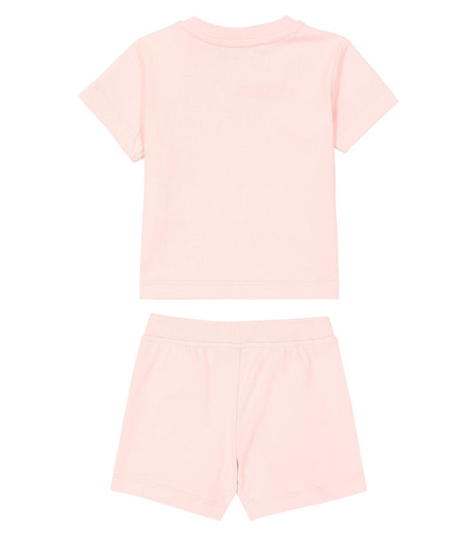 Moschino Baby/Toddler Pink Shorts set