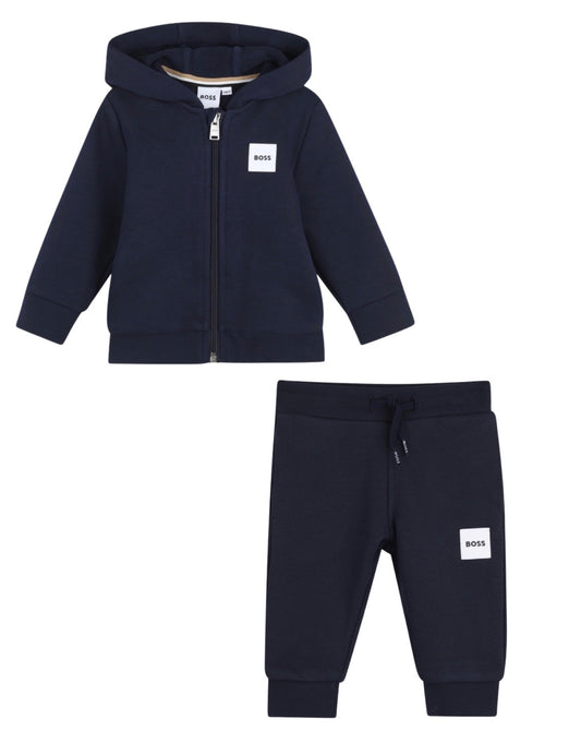 BOSS NAVY BABY/TODDLER TRACKSUIT J52866/J52835