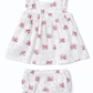DEOLINDA BABY/TODDLER GIRL ELLIE BLOOMER SET