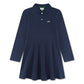 LACOSTE NAVY PIQUE POLO DRESS 347900