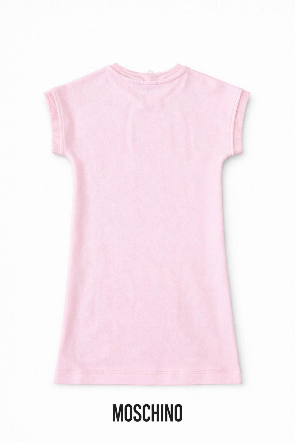 MOSCHINO GIRLS PINK DRESS HBV0EA