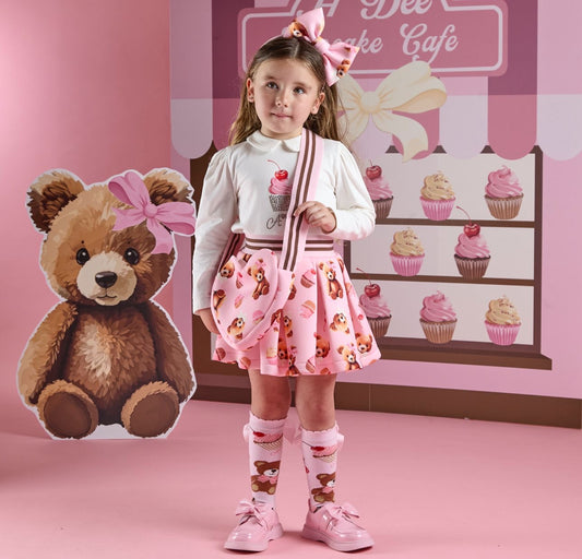 A DEE MABEL BEAR  SKIRT SET W252513