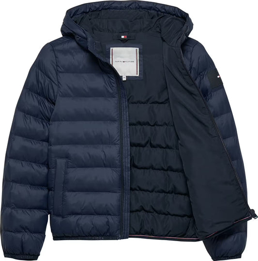 TOMMY HILFIGER ULTRA LIGHT DOWN NAVY JACKET KS00712