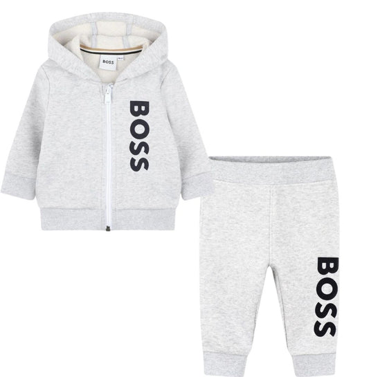 Boss Baby/Toddler Marl Grey Tracksuit
