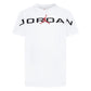 JORDAN WHITE BIG LOGO T SHIRT AIR STRETCH 95D628