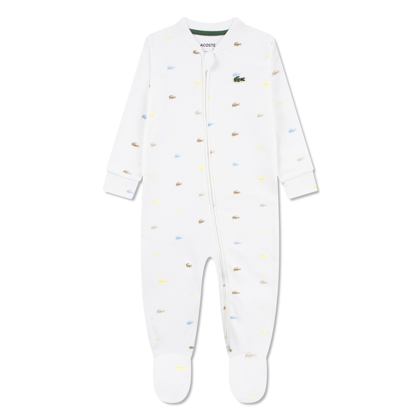 LACOSTE WHITE BABYGROW 547357
