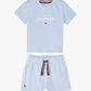 TOMMY HILFIGER BABY/TODDLER BLUE SHORTS SET 2047