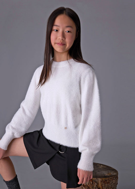 MAYORAL GIRL/TEEN WHITE JUMPER 7308