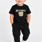 MOSCHINO BABY/TODDLER BLACK T SHIRT M6M047