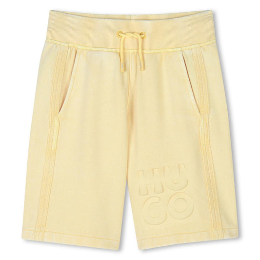 HUGO JERSEY YELLOW SHORTS G00366