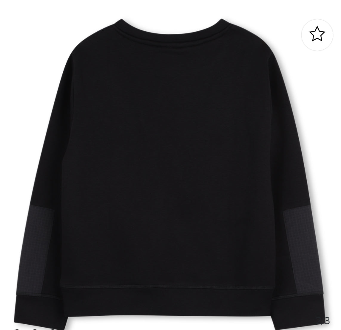 HUGO BLACK SWEATSHIRT G00449