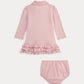 RALPH LAUREN PINK BABY/TODDLER GIRL DRESS