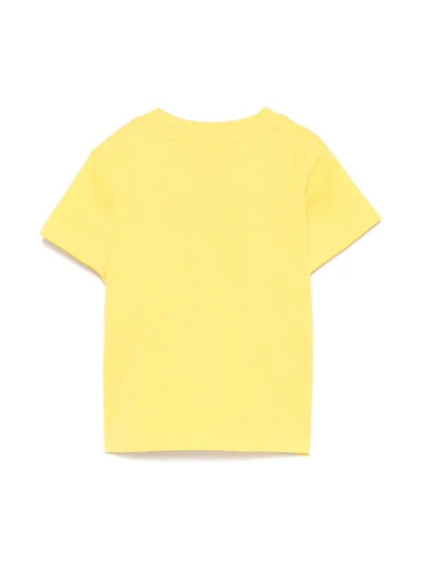 MOSCHINO YELLOW T SHIRT HUM05C