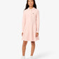 LACOSTE PINK PIQUE POLO DRESS 347900