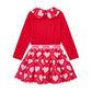 A DEE LARA RED HEART DRESS W251701