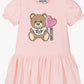 MOSCHINO BRIGHT PINK BABY/TODDLER DRESS MDV0C7