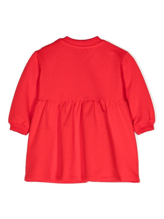 MOSCHINO BABY/TODDLER RED DRESS MDV0BL