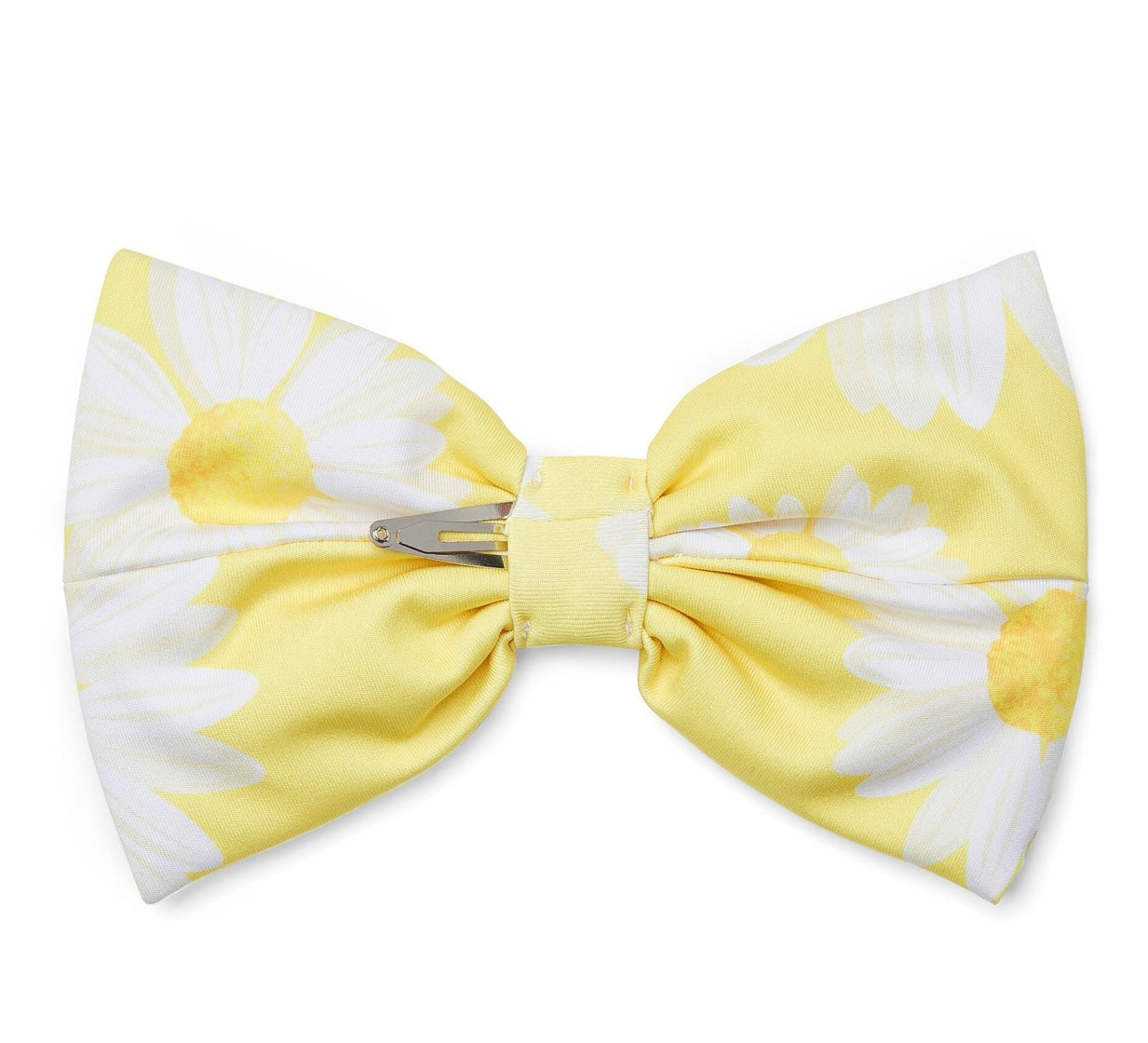 A DEE DAISY DREAMER DELORES YELLOW BOW WITH CLIP 2927 - DAISY YELLOW