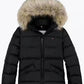 TOMMY HILFIGER BLACK PUFFER