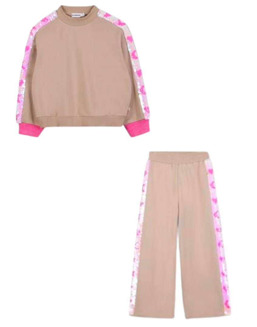 BILLIEBLUSH BEIGE TRACKSUIT U21370/U21336