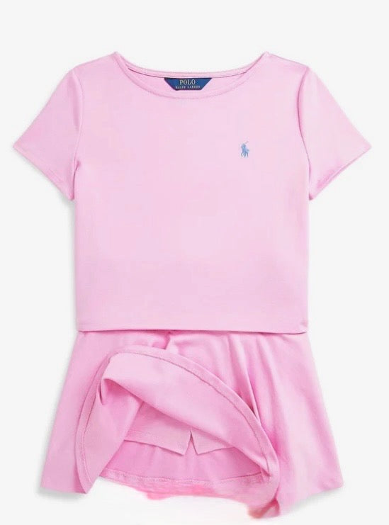 RALPH LAUREN PINK SKORT SET 965215